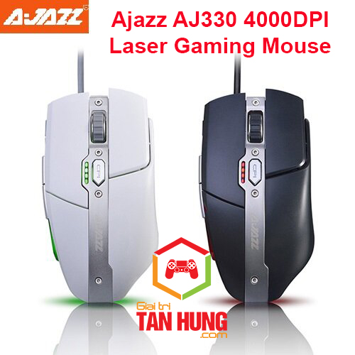 Chuột game thủ gaming gaming ajazz - aj330 laser 4000dpi