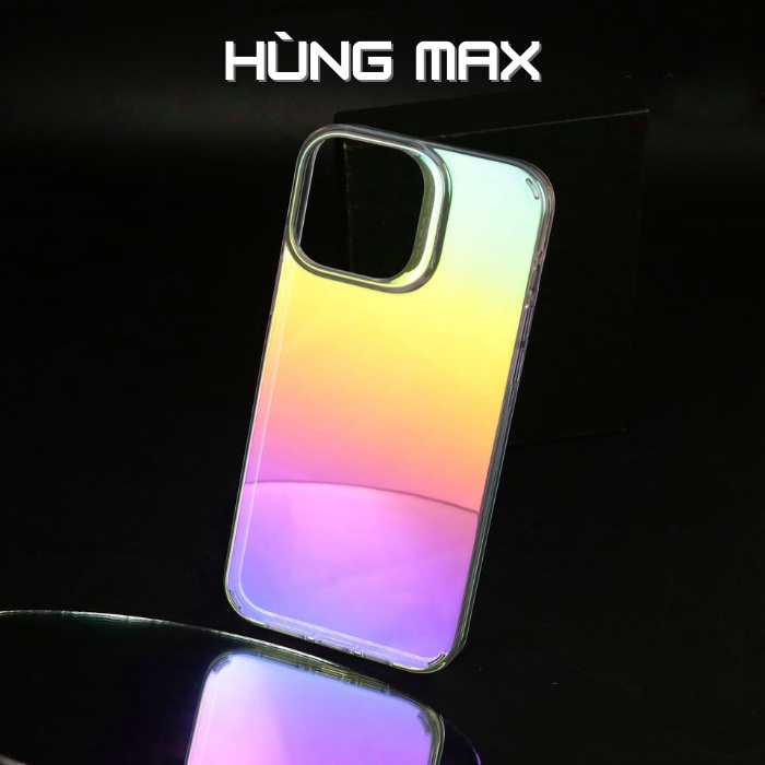 Ốp lưng 7 sắc cầu vồng chống ố sốc cho iphone 13/13Pro/13Promax
