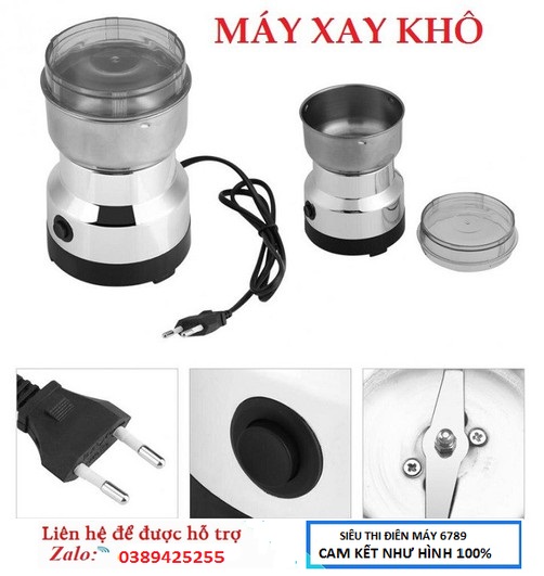 Máy xay khô, Máy xay đa năng, Máy xay bột , gạo, cafe ... Tiện dụng cho việc gia đình