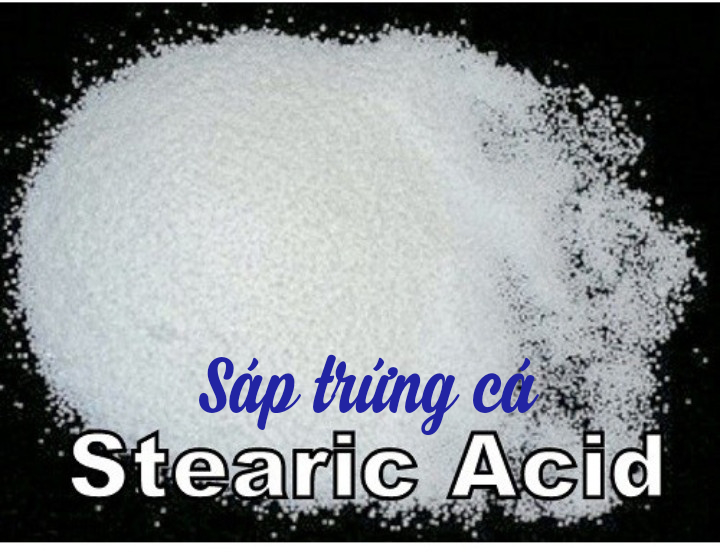 [HCM]Sáp Trứng Cá (STEARIC ACID) 1KG -  Sáp Tạo Đặc Nhũ Hóa Trong Mỹ Phẩm.