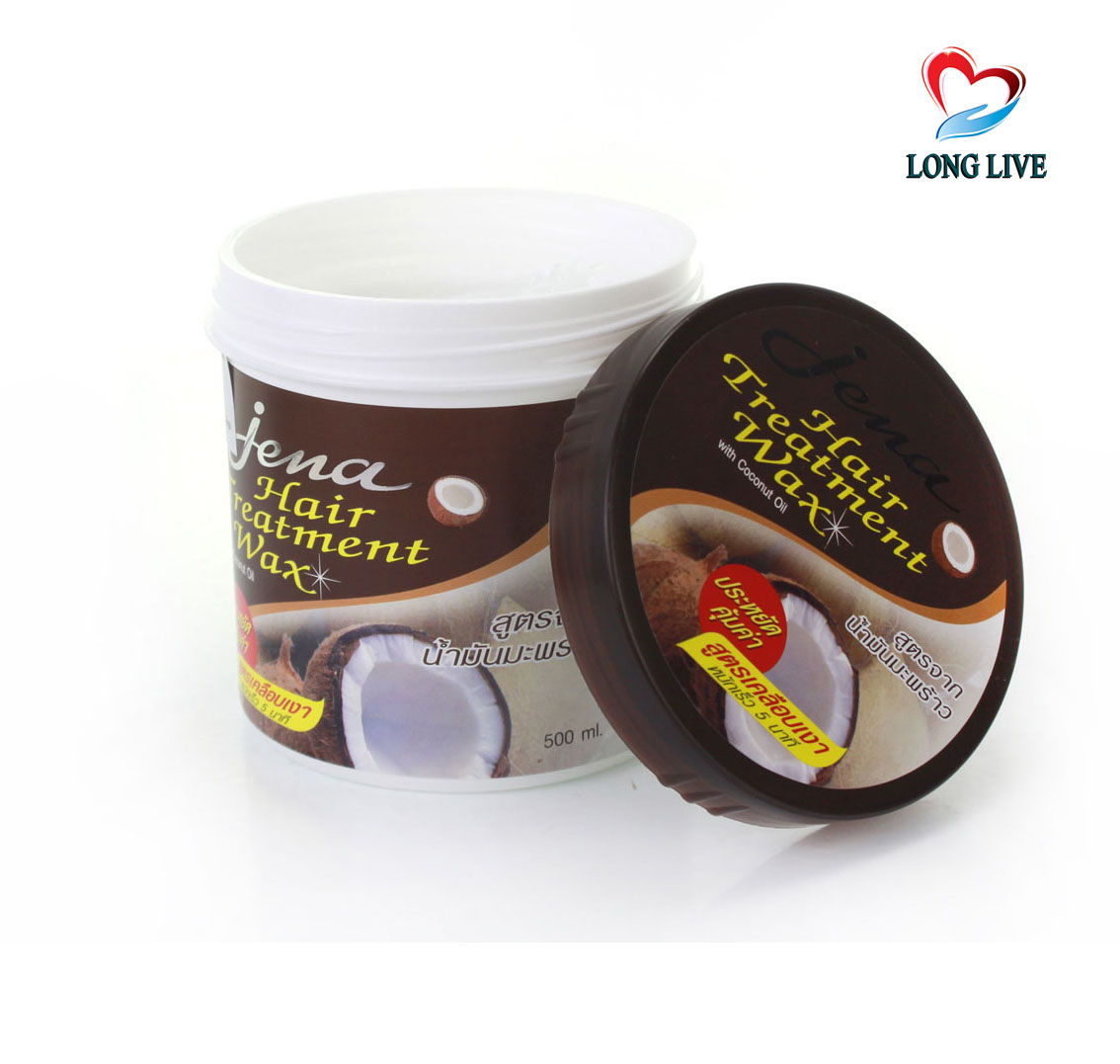 Kem ủ tóc tinh dầu dừa Jena Coconut Hair Treatment Wax 500ml