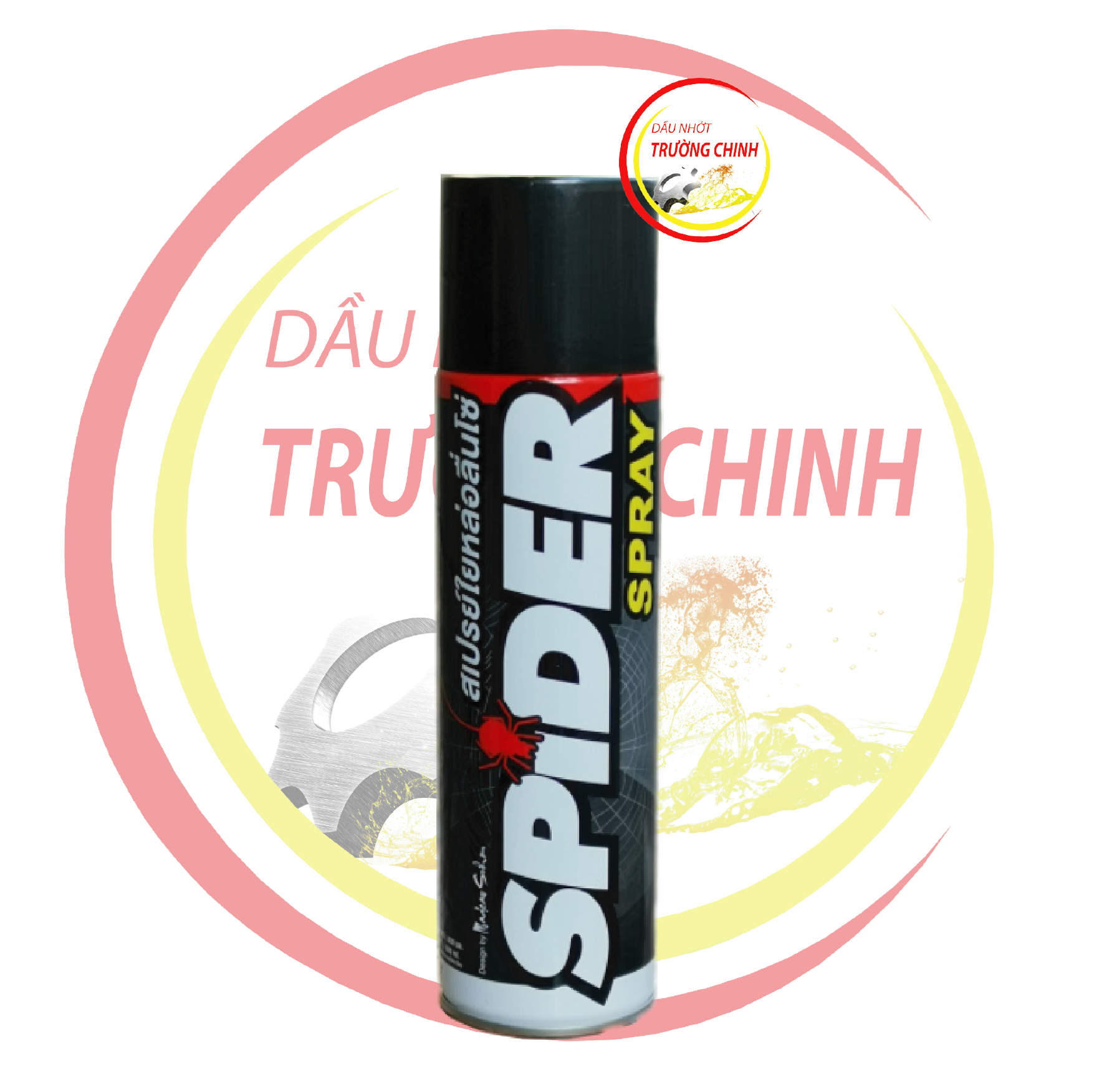 Chai bôi trơn xịt sên lube71 spider thái lan 600ml