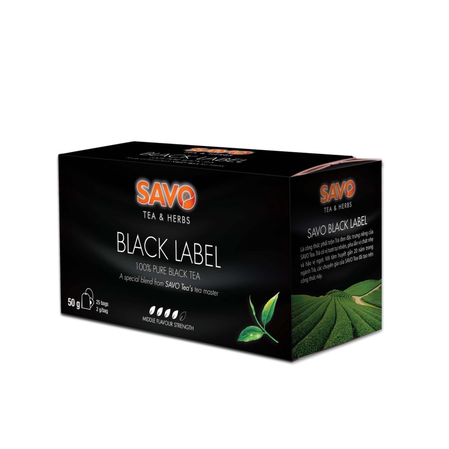 Trà black label savo