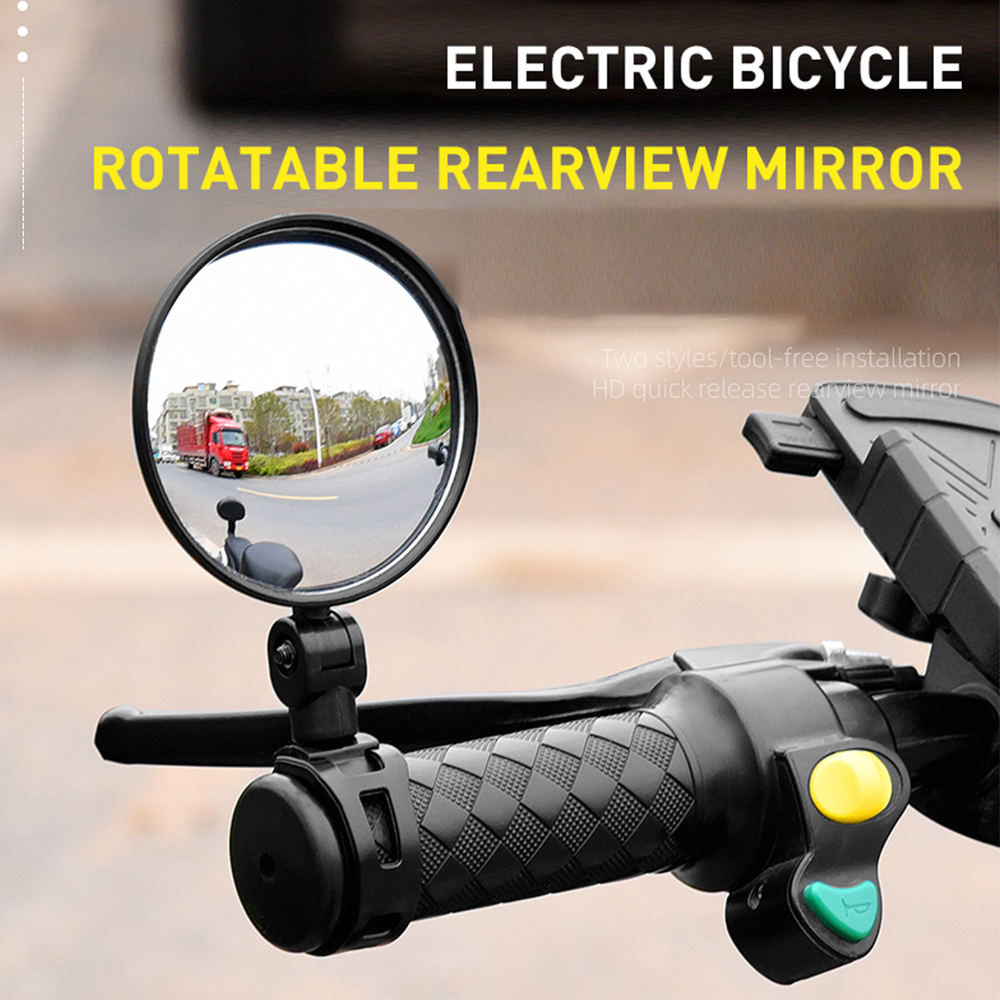 1PC Bicycle Rearview Mirror Rear View Mirror For Scooter Back Mirror Rearview for Ninebot Bike Accessory