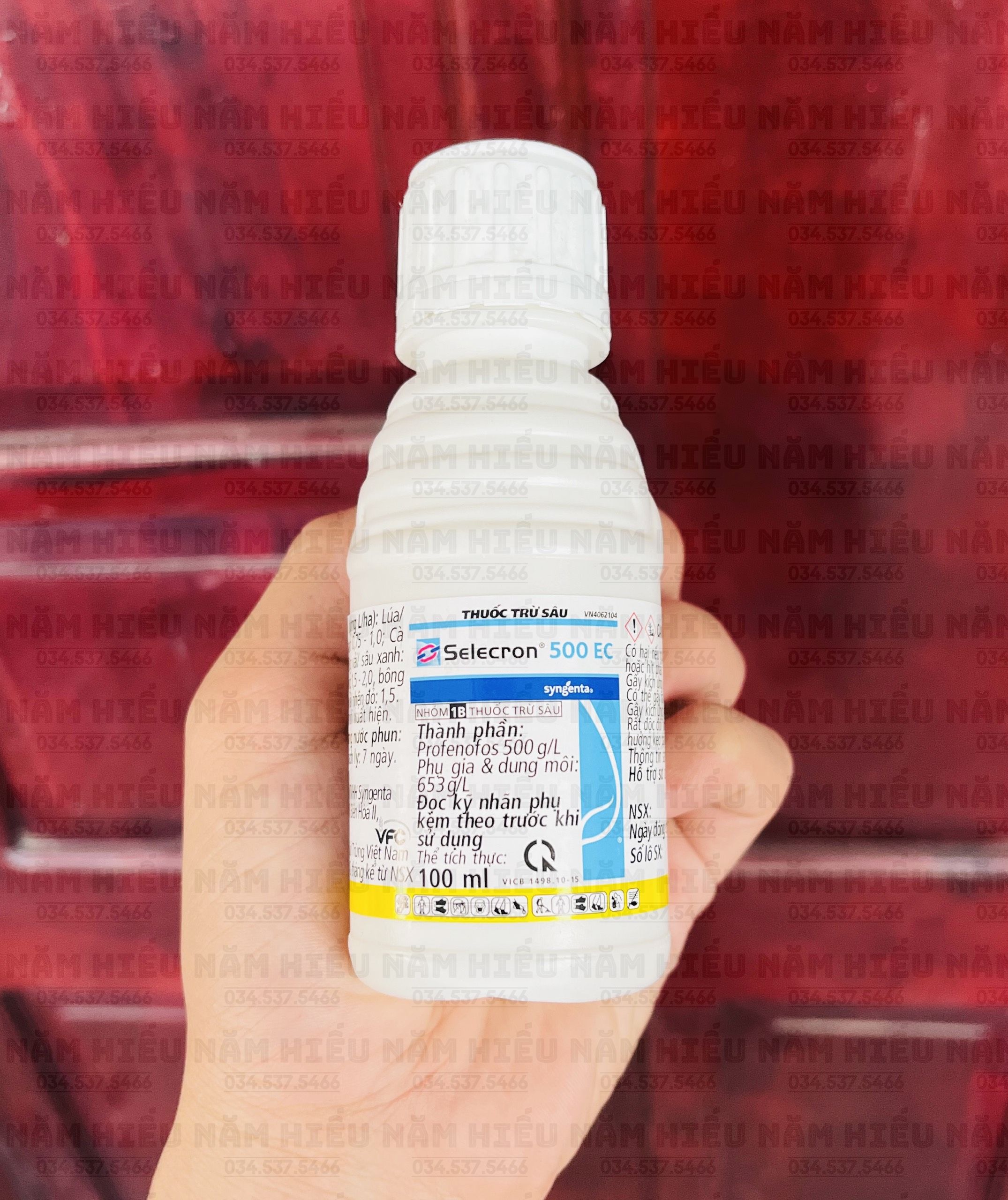 Selecron 500EC 100ml - Chế phẩm diệt côn trùng phổ rộng cho cây kiểng nhện, rệp, bọ trĩ, sau cuon la, kiến dế