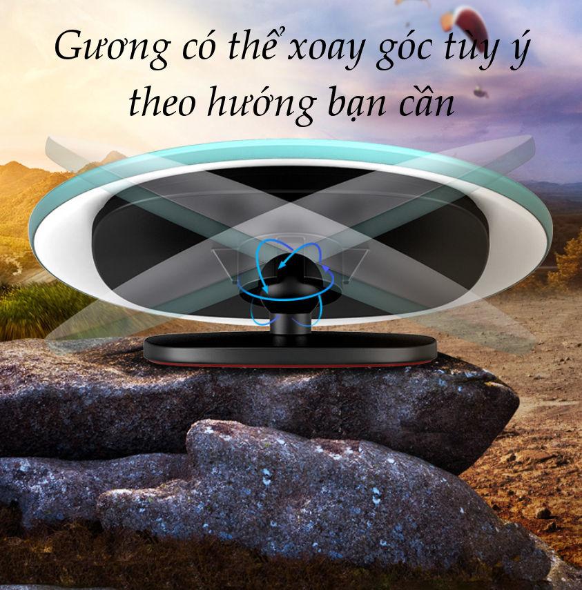 Gương cầu phụ chiếu hậu cho xe hơi, đường kính 5cm, bề mặt tráng Nano chống nước, giảm điểm mù cho lái xe UGREEN LP194 60971 Gương cầu phụ chiếu hậu cho xe hơi, đường kính 5cm, bề mặt tráng Nano chống nước, giảm điểm mù cho lái xe UGREEN LP194 60971