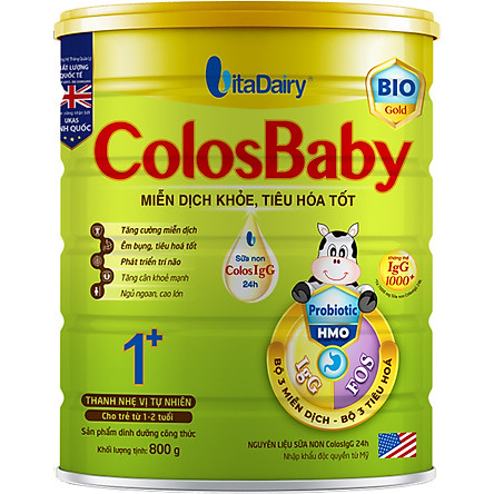 Sữa Colosbaby BIO số 1 800G 1-2 tuổi