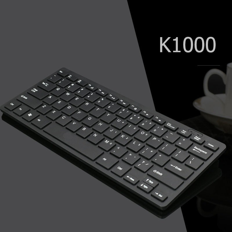 Bàn Phím Mini K1000 Siêu Nhỏ Gọn Phím nhẹ, êm, không tiếng