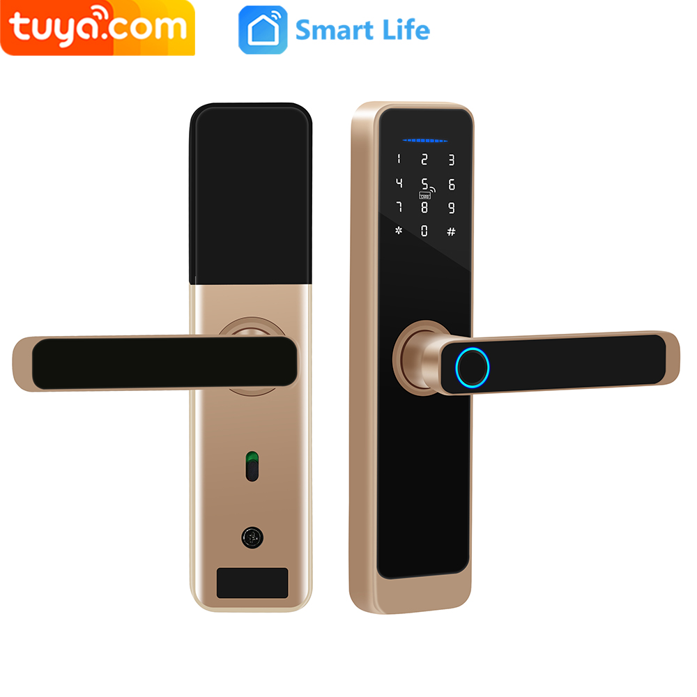 Khóa vân tay tuya, smart life v8