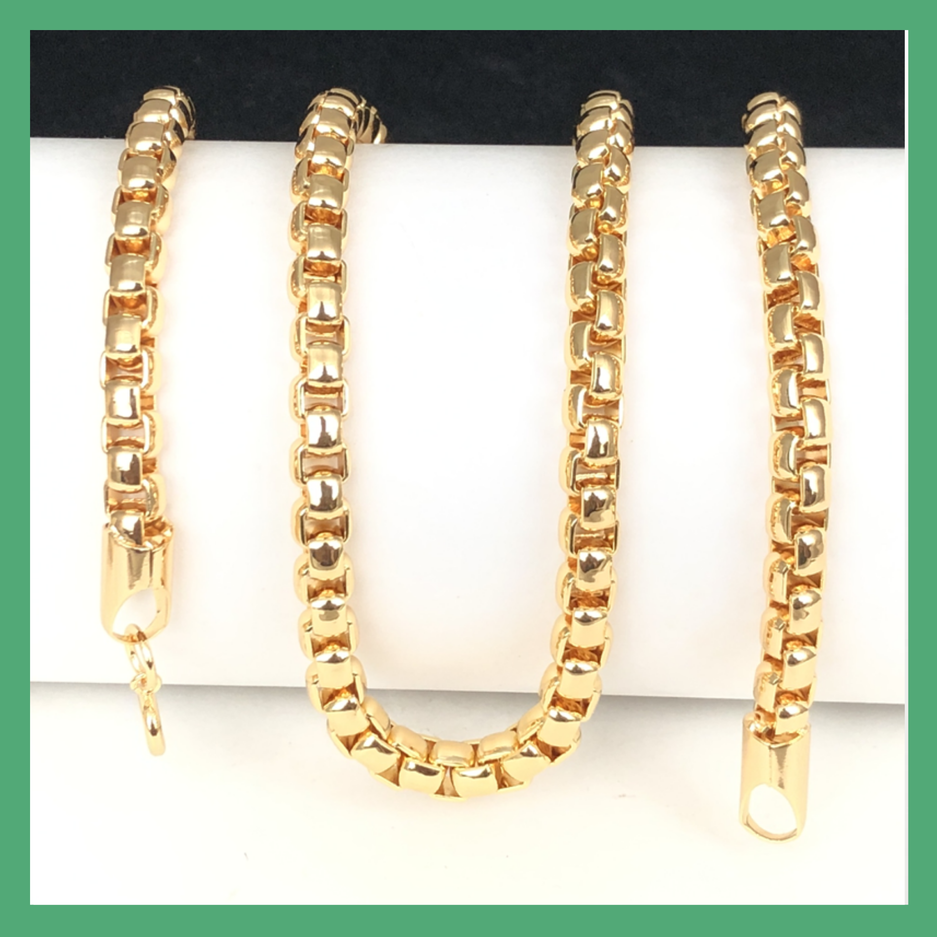 DÂY CHUYỀN NAM MẠ VÀNG RUBICK 18K CAO CẤP 62r