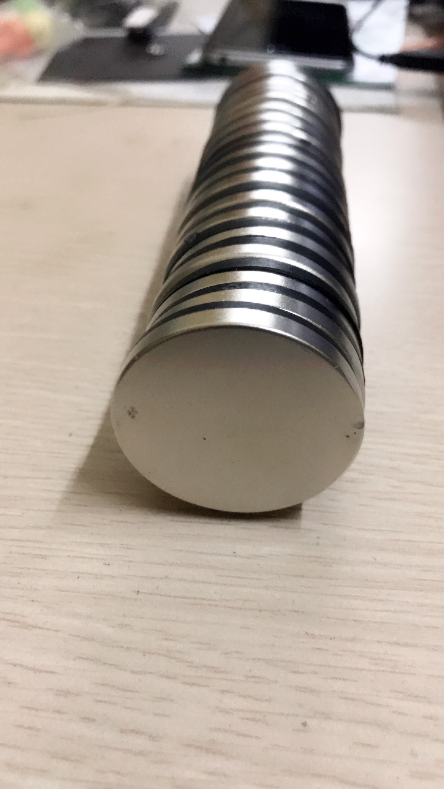 Bộ 3 viên nam châm 50x5mm loại nam châm đất hiếm
