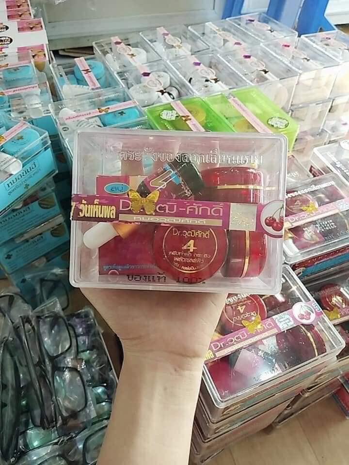 Bộ kem đỏ 5 món Thái Lan