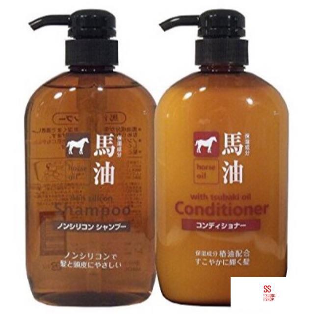 Dầu gội xả mỡ ngựa Nhật Bản 600ml