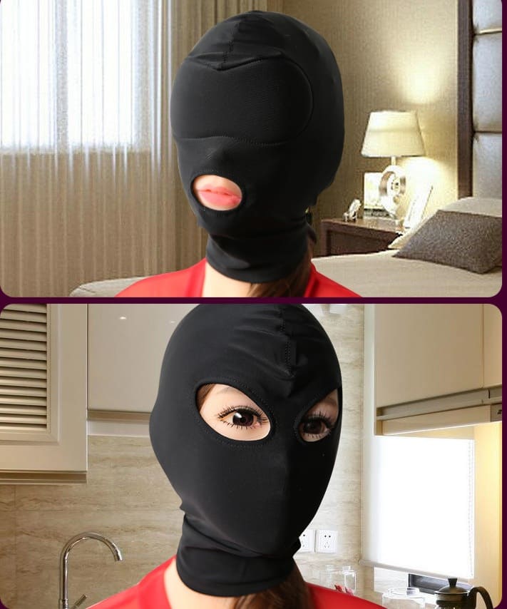 Chia sẻ:  0 Mũ | Mặt Nạ | Trùm Đầu Ninja Cosplay Phong Cách SM | Khăn Mặt Nạ Trùm Kín Đầu 1 - 3 Lỗ