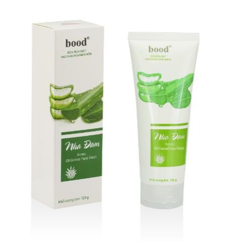 Sữa rửa mặt bood ngừa mụn giảm nhờn tinh chất nha đam 120ml