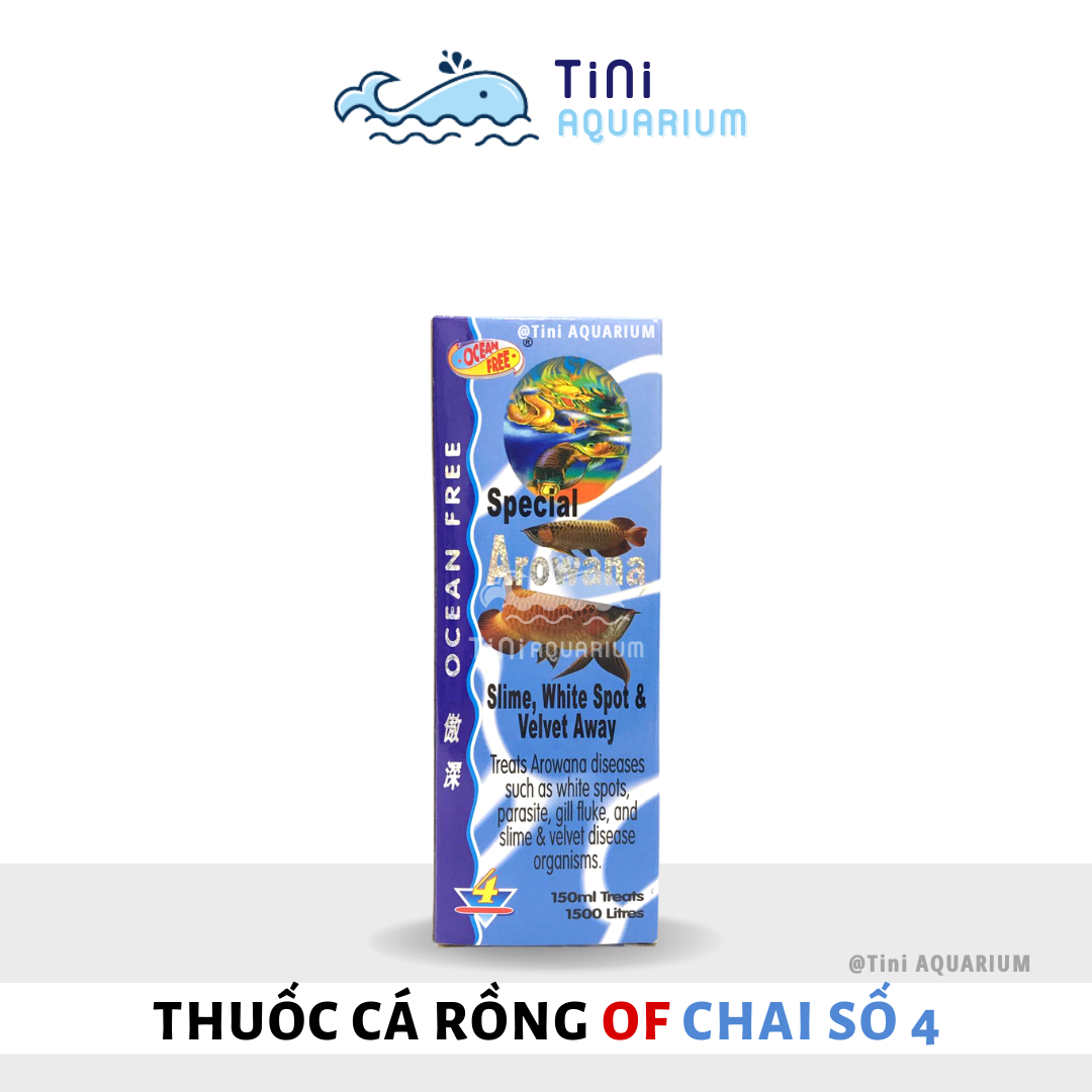 Thuốc cá rồng chai số 4