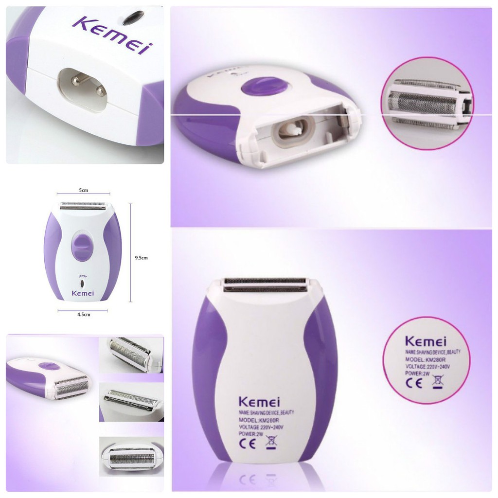 MÁY CẠO LÔNG TOÀN THÂN KEMEI 280R, Máy cạo râu chuyên nghiệp 4 trong 1 Máy cạo lông toàn thân Máy tỉa lông mày Máy tẩy lông tay cho nữ,Dụng Cụ Tẩy Lông Hiện Đại, Chất Lượng Tốt,Đảm Bảo-An Toàn. - Bảo hành 1 đổi 1