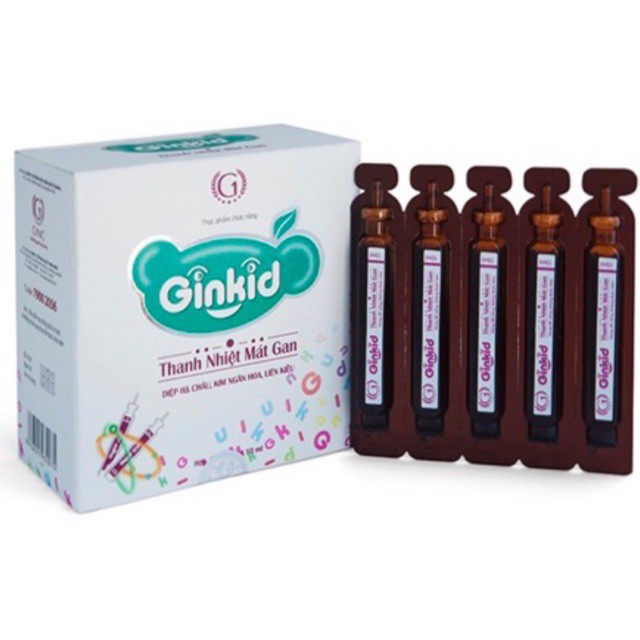 Ginkid thanh nhiệt mát gan
