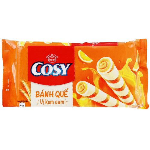 Bánh quế cosy vị kem cam