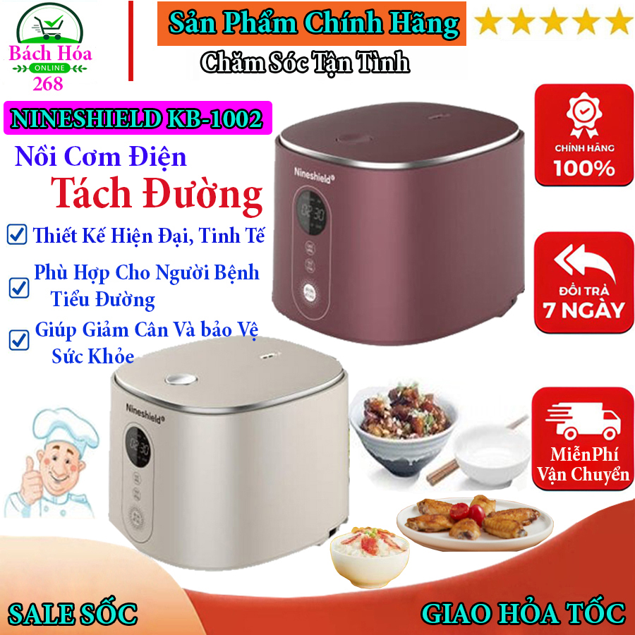Nồi cơm điện tách đường NINESHIELD, nồi cơm điện nhật HÀNG CHÍNH HÃNG, nồi cơm điện, nồi cơm điện cuckoo, nồi cơm điện mini đa năng, nồi cơm điện thông minh, nồi cơm điện cao tầng, nồi cơm diện mini