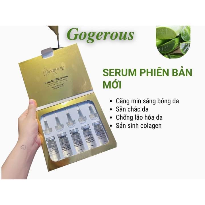 Set 5 lọ serum tế bào gốc nhau thai cừu múi xù gorgeous