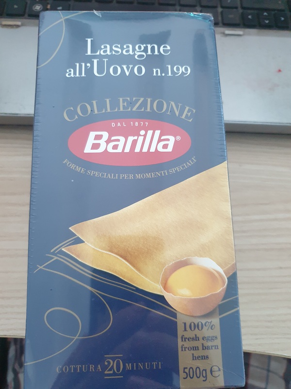 Imported Italian Barilla lasagne-500g