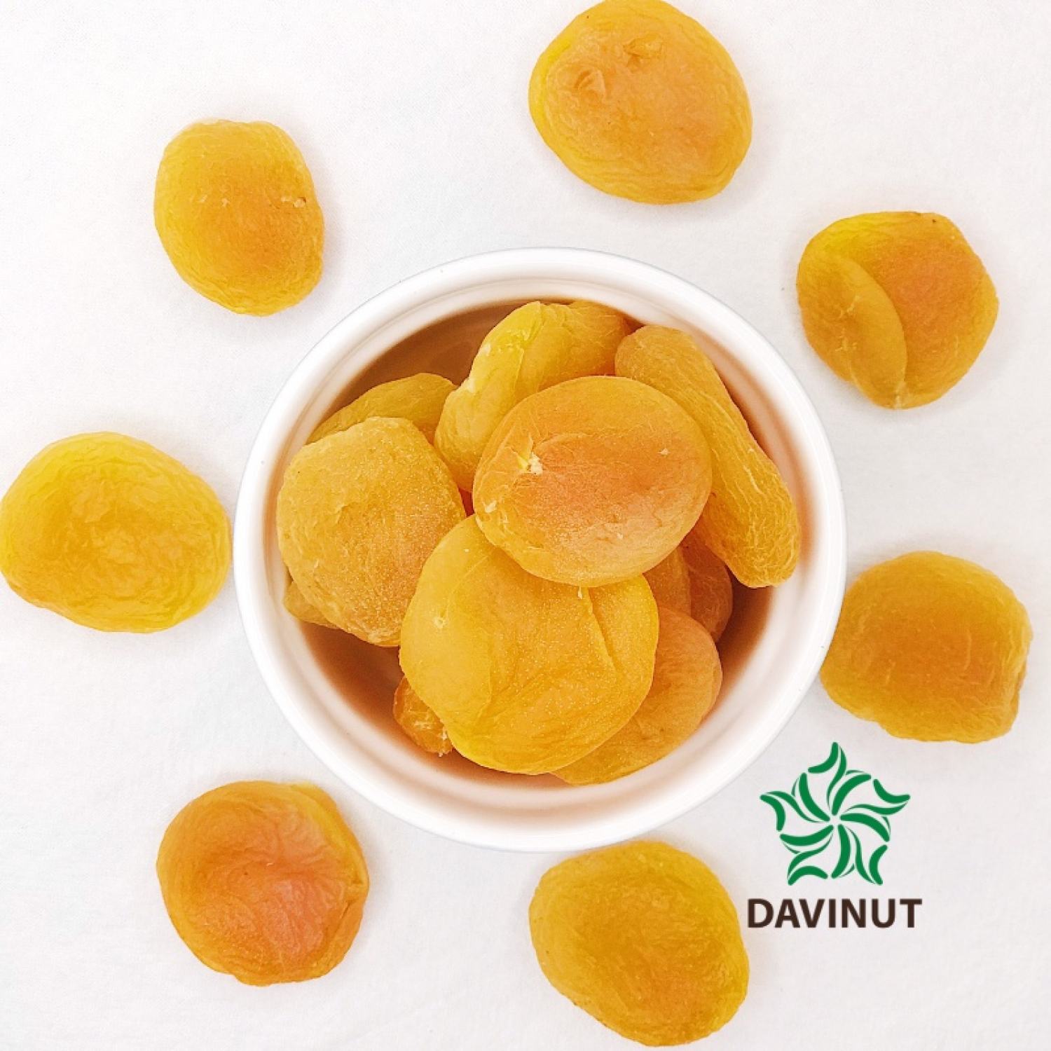 Davinut Turkish dried apricot bitter apricot without sugar natural