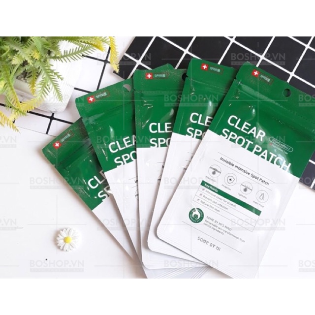 Miếng dán mụn some by mi clear spot patch (set 18 miếng), cam kết hàng đúng mô tả, chất lượng đảm bảo an toàn đến sức khỏe người sử dụng