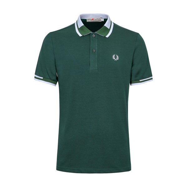 Áo thun nam Gapro Fashion có cổ thêu Bông Lúa Gapro Fashion ATBL001