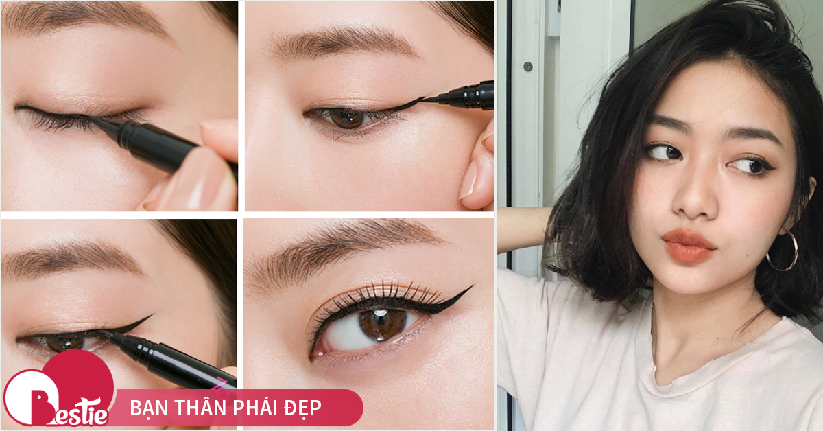 Nhấn vào hình ảnh để khám phá bí quyết tạo nên một đường viền mắt thuần chất và sắc sảo như một kẻ eyeliner chuyên nghiệp.