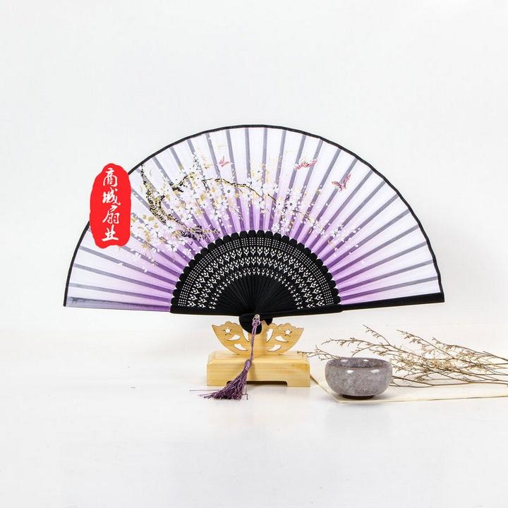 (5 mẫu) Quạt cổ trang dây tuyến bản 50k  đồ cổ trang trung quốc cổ phong cổ đại