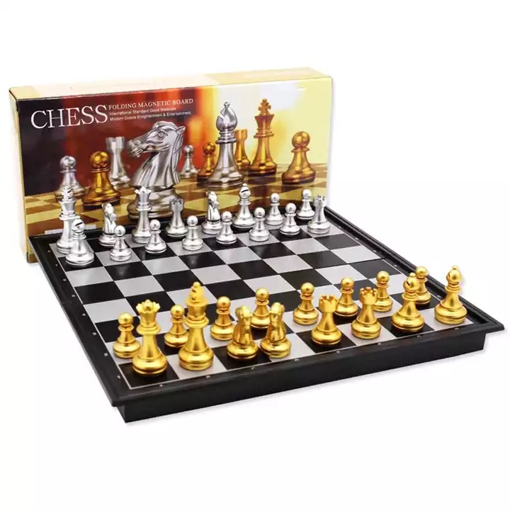 Bộ cờ vua nam châm cao cấp chess u3-3810 kích thước 25x25 cm giúp phát triển trí tuệ