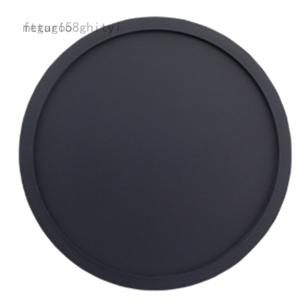 Metagio Đế Lót Ly Cốc Cao Su Silicon Tròn Màu Đen Cốc Uống Bia Cà Phê Chống Trượt