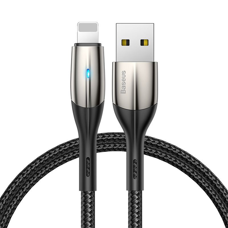 Cáp sạc và truyền dữ liệu tốc độ cao Baseus Horizontal Data Lightning cho iPhone/ iPad