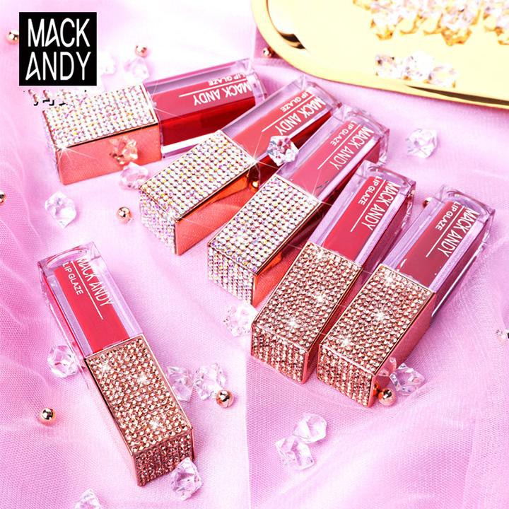 [GIẢM 5% ĐƠN 129K][HCM]Son Kem Lì Mack Andy Lip Glazw Vỏ Kim Cương