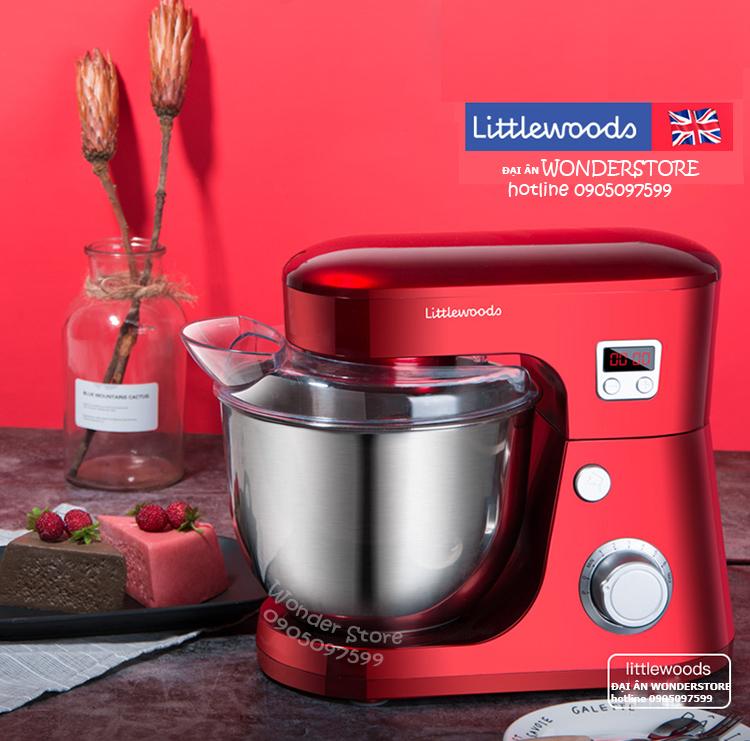 Máy trộn bột máy nhào bột Littlewoods (4.2L) máy trộn thực phẩm đa năng để bàn