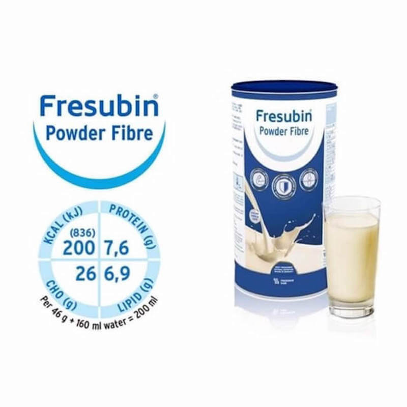 Fresubin powder fibre 500g - dinh dưỡng tối ưu cho người bệnh