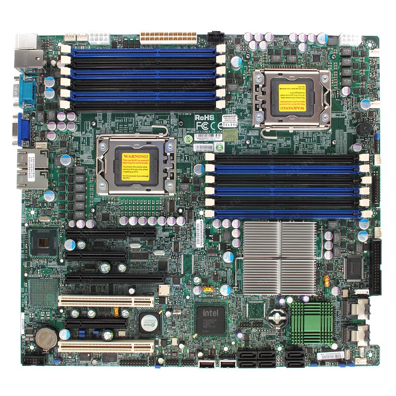Bo mạch chủ main supermicro x8dtl x9drl 2 cpu dual cpu x58 x79 x99 chạy cpu e5 2689 2670v2 2673v3 2678v3