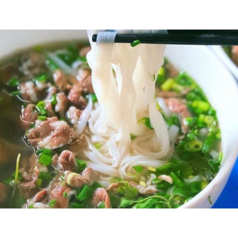 Comb 4 gói phở bò 65 gr có bịch nước cốt bò viffon