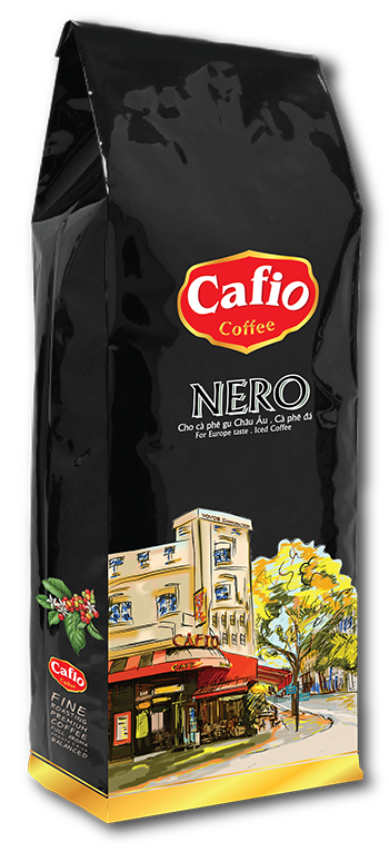Cà phê rang xay cafio - nero