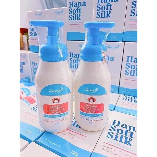 Sữa tắm em bé thảo dược Hanayuki