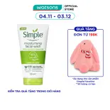 Sữa Rửa Mặt Simple Dưỡng Ẩm 150ml
