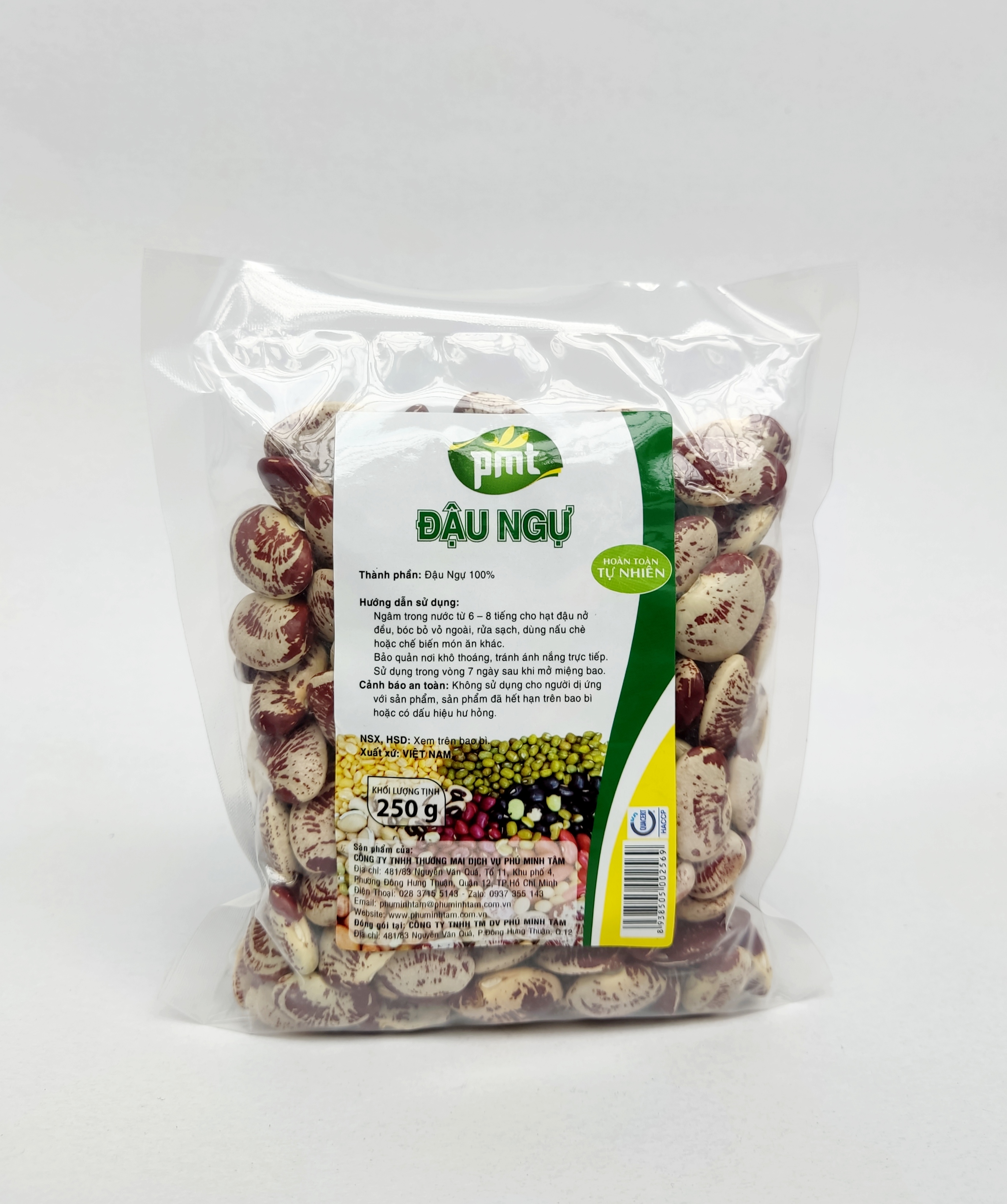 ĐẬU NGỰ thương hiệu Phú Minh hàng gói 250G