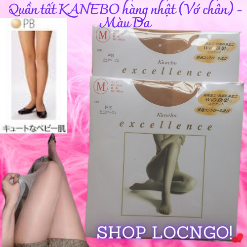 Quần tất kanebo hàng nhật - màu da by shop locngo