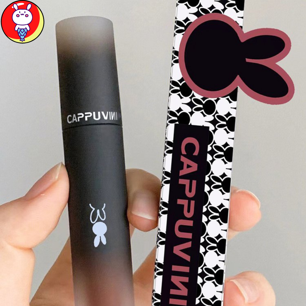 Son kem thỏ bùn cappuvini chất nhung lì mềm mướt môi