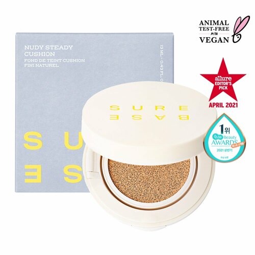 phấn nước Surebase NUDY STEADY CUSHION màu N1 dành cho da dầu - SẢN PHẨM CHẤT LƯỢNG CAO, ĐƯỢC YÊU THÍCH SĂN ĐÓN TRÊN THỊ TRƯỜNG HIỆN NAY, HÀNG ĐẢM BẢO DÙNG SIÊU THÍCH MỜI KHÁCH YÊU TRẢI NGHIỆM