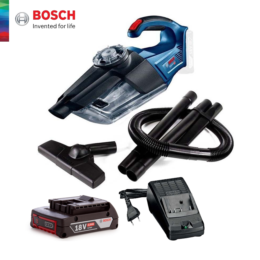 Máy hút bụi dùng pin 18v bosch gas 18v-1 set