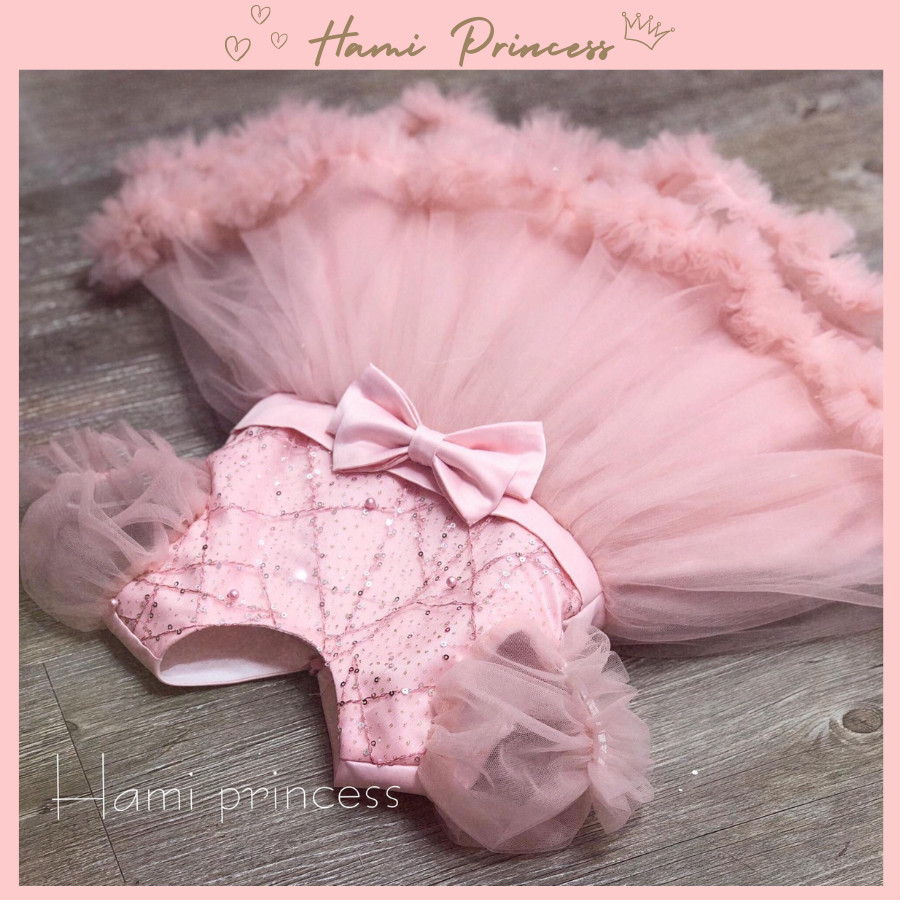 Váy công chúa chân mây thướt tha cho bé gái ❤️ hami pricess