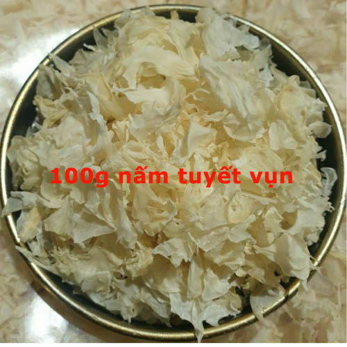 100g Nấm Tuyết vụn loại ngon