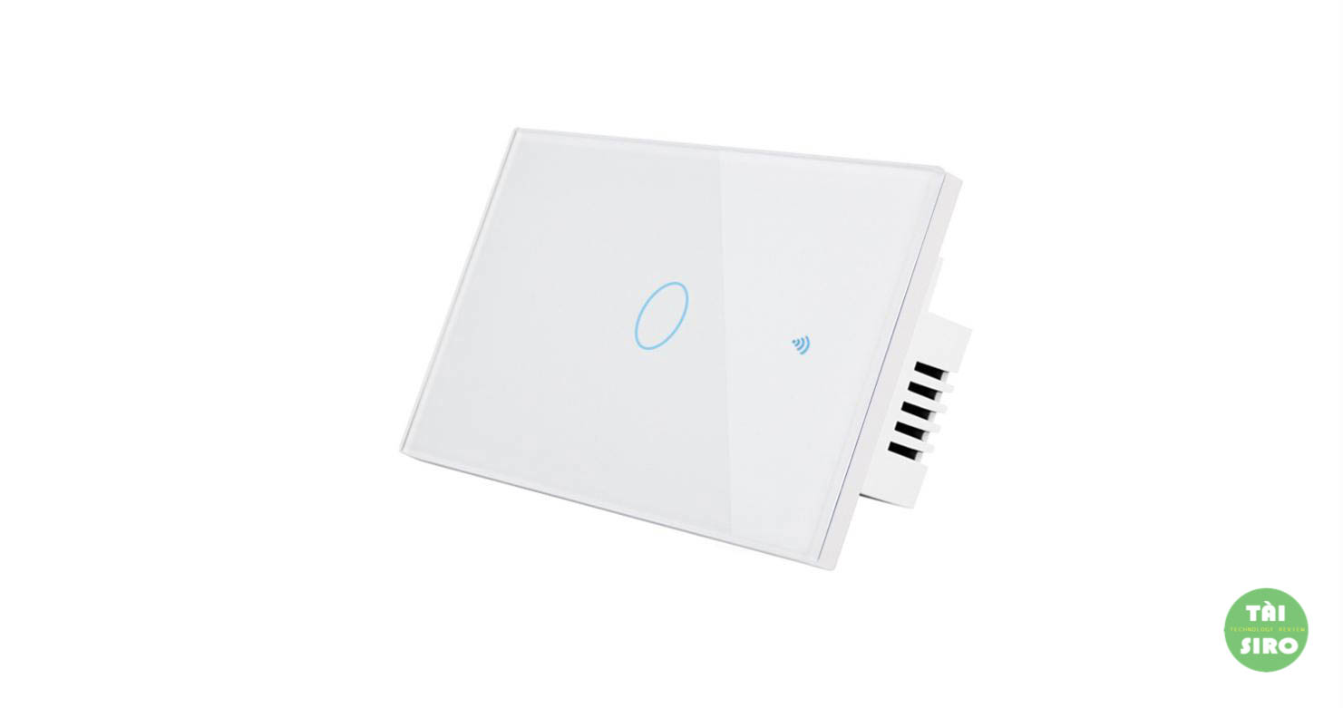 Công tắc thông minh Wifi + RF433mhz TUYA (Có N) - TUYA Wifi Smart Switch
